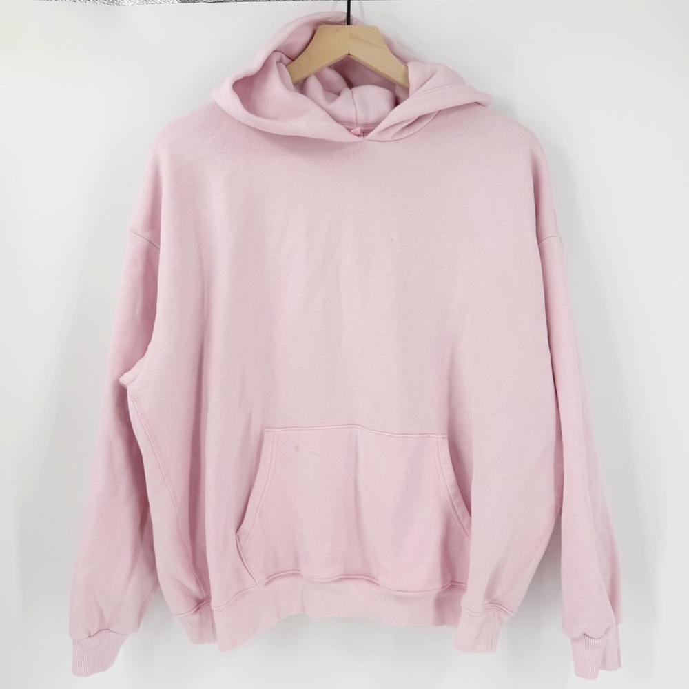SKIMS Light Pink Hoodie Sweatshirt XL *Marks*